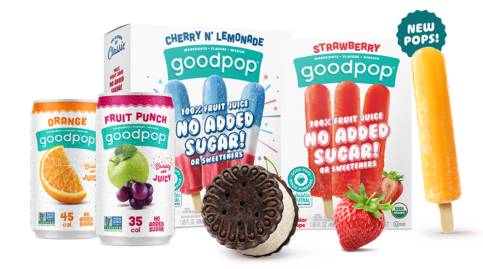 Meet our NEW Fruity Pops!