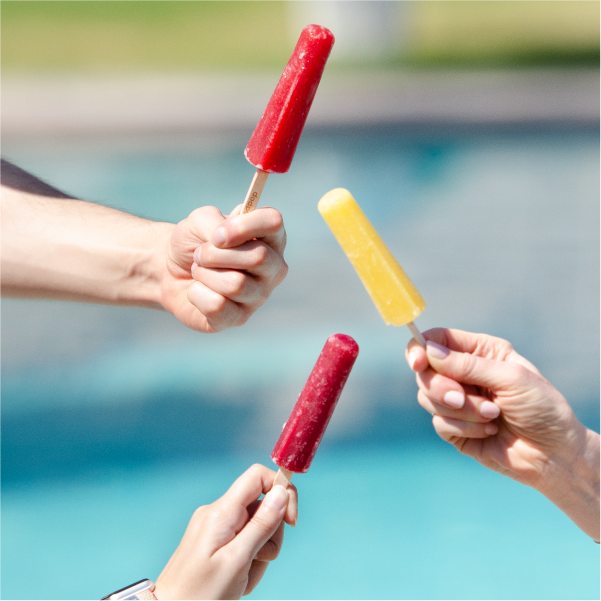 Orange Cherry Grape Junior Pops