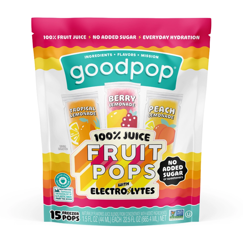 Electrolyte Freezer Pops | GoodPop