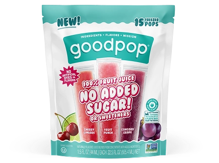 GoodPop Freezer Pops bag