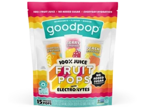 Electrolyte Freezer Pops bag
