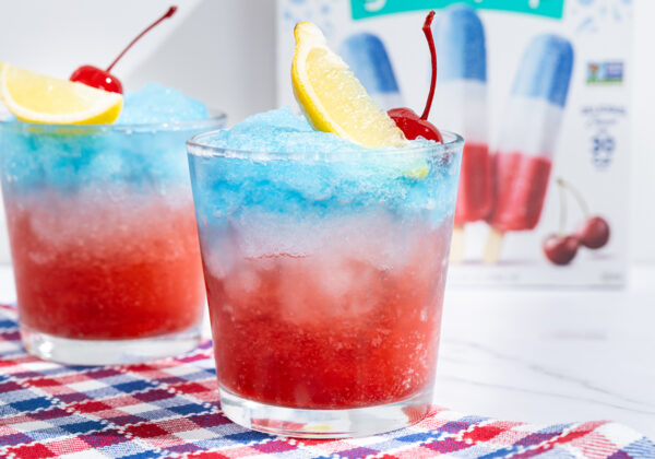 Cherry n’ Lemonade Layered Slushee