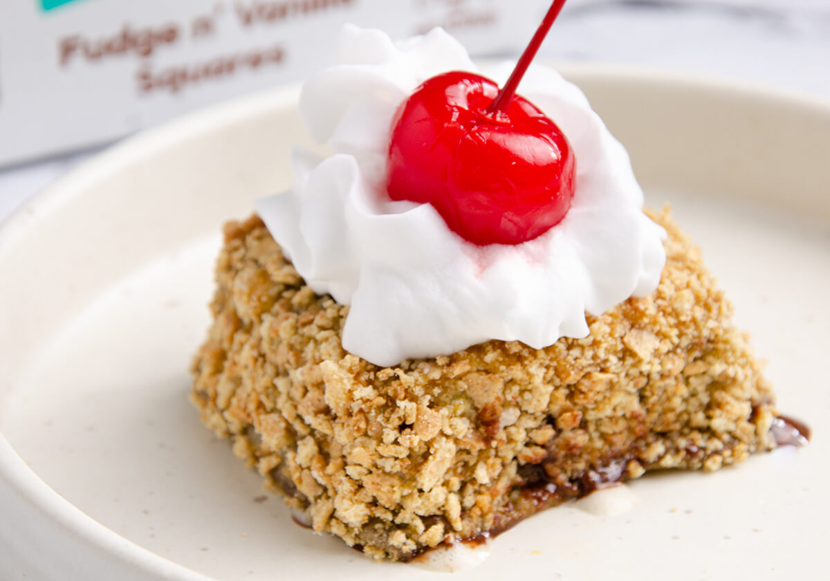 Fried Oatmilk Cream Dessert Bar - Air Fryer | GoodPop Recipe