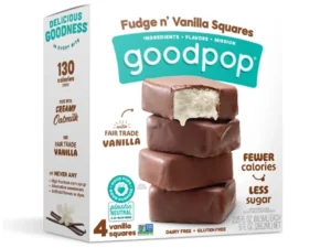 Fudge n' Vanilla Squares box