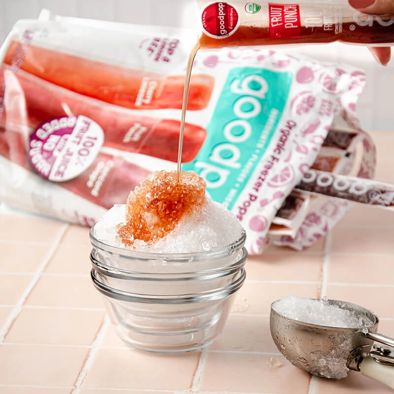 Shaved Iced Recipe - No Added Sugar, 100% Juice | GoodPop